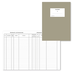 Fahrtenkontrollheft